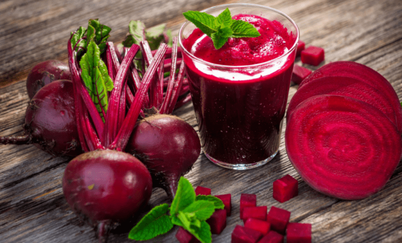 beet juice to remove worms